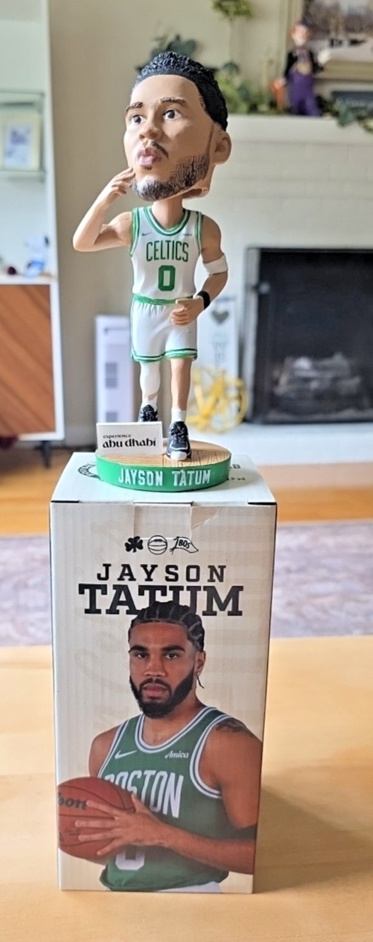 2026 Jayson Tatum Celtics FOCO Bobblehead SGA Abu Dhabi TD Garden NBA
